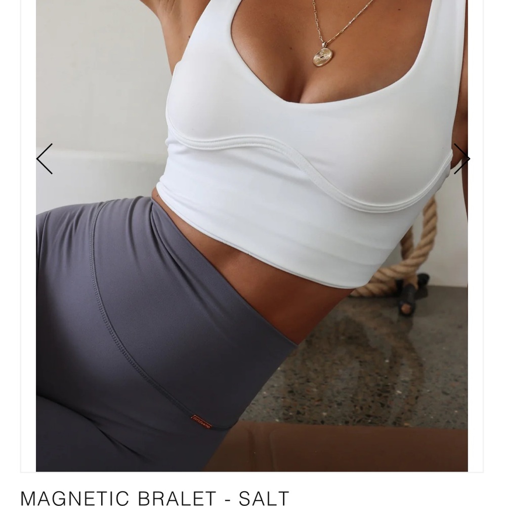 NWOT MAGNETIC BRALET - SALT